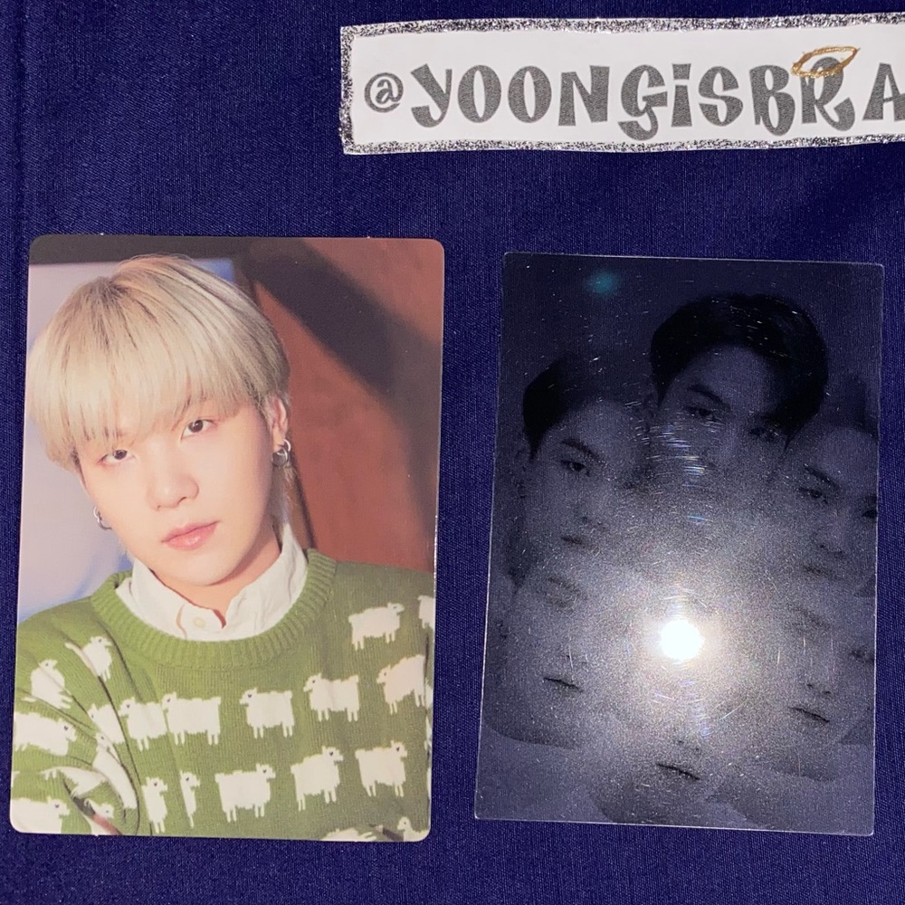 OFFICIAL BTS Suga Yoongi Photocard Set